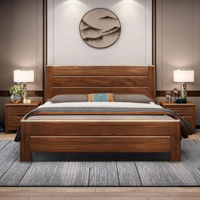 Wooden Bed image