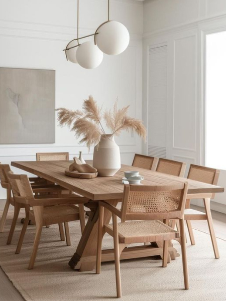 Cane Dining Set Bangalore, India