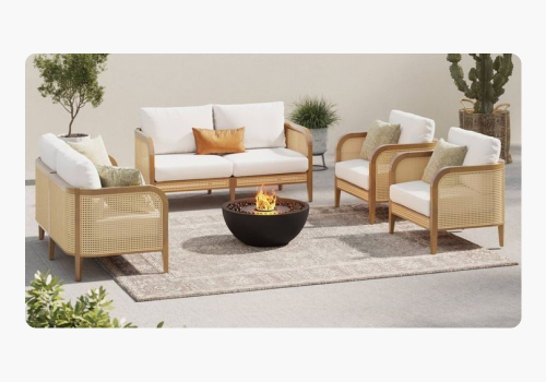 Cane Sofa Set Bangalore, India