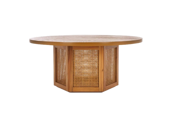 Cane Coffee Table in Bangalore