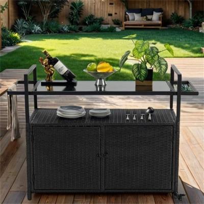 Outdoor Bar Cart Image