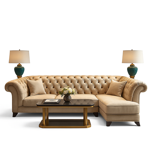 image of sofa set
