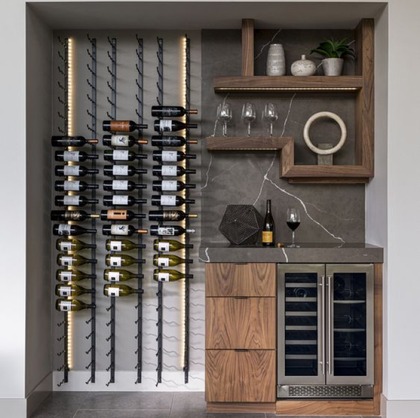 image of Hotel back-bar-shelving