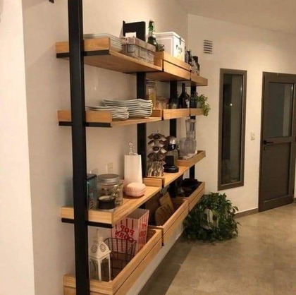 image of Hotel back-bar-shelving