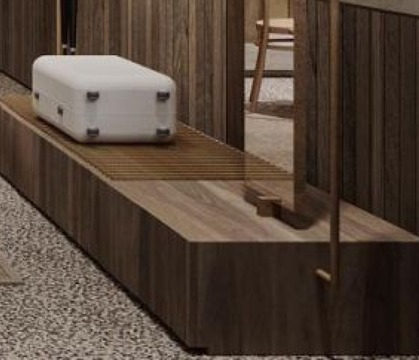 image of Hotel Luggage Rack